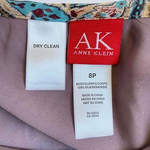 Y2K paisley silk midi skirt - Picture 5 of 8